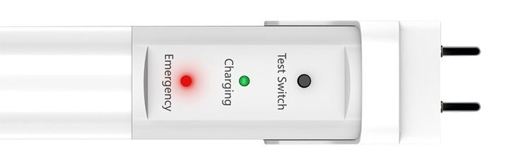 emergency t8 LED tube light with battery