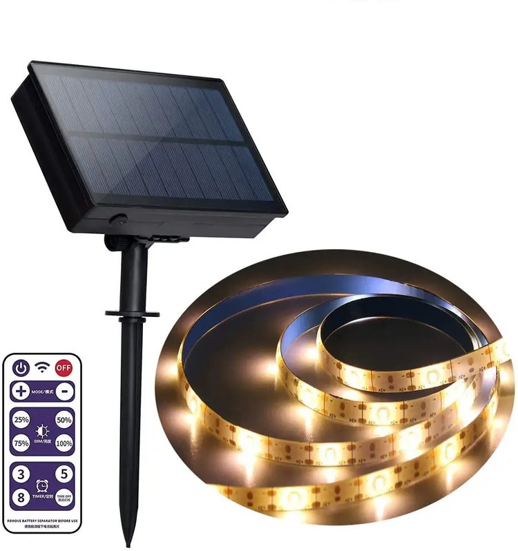 Outdoor Solar Powered Led Strip Lights Outdoor Solar Powered Led Strip Lights