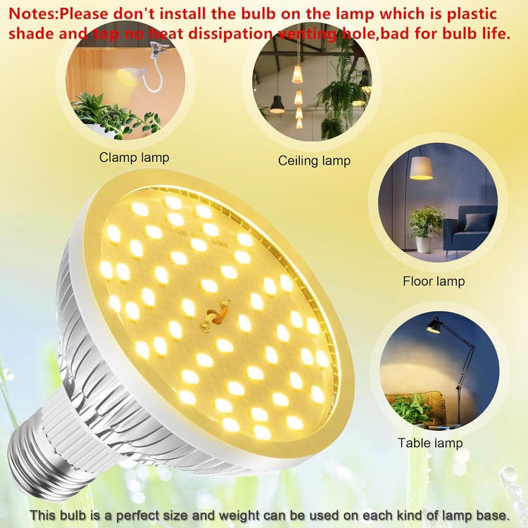 15W High PPFD Full Spectrum Warm Light1 15W High PPFD Full Spectrum Warm Light1
