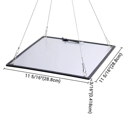 225   Ultrathin   Gorm   Bán   LED   Gléasra   Fás   Solas   Painéal