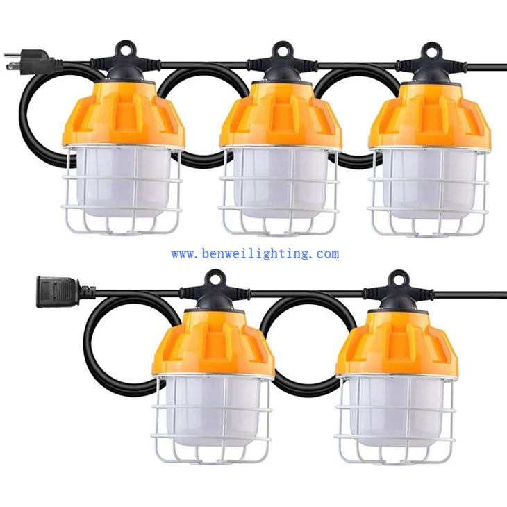 Mobile String Lights for Work Areas (4)