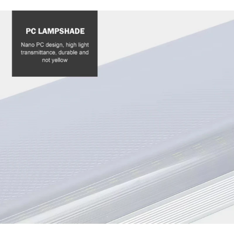 Flat Tube Raw Material LED Batten Lighting Flat Tube Raw Material LED Batten Lighting