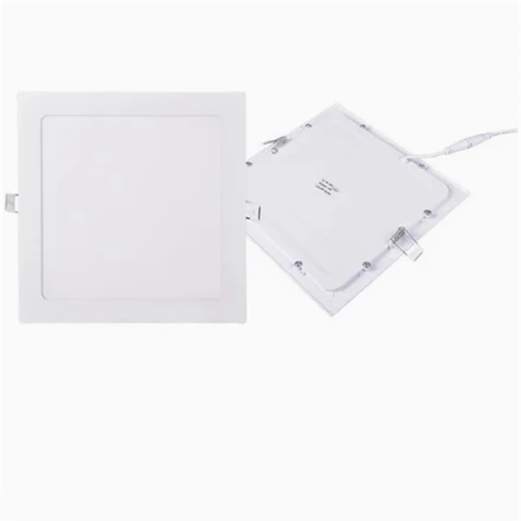 White Acrylic Body LED Panel Light factory